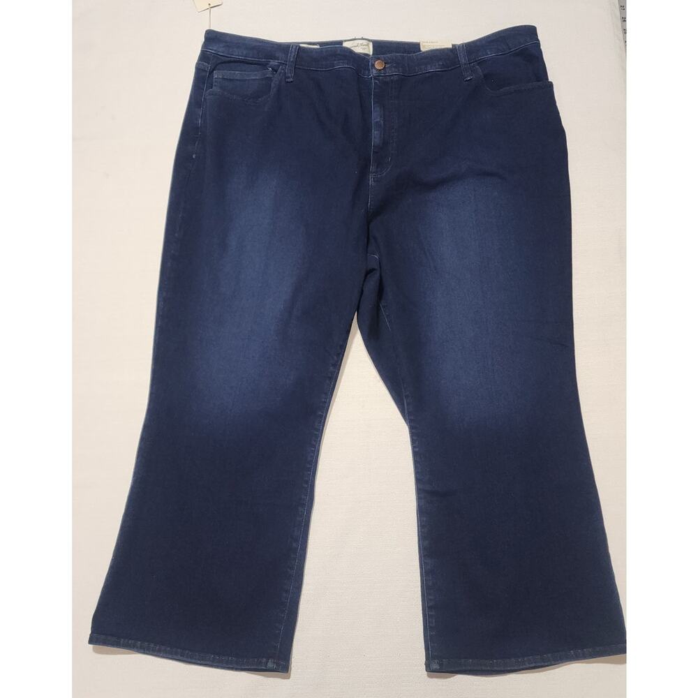 Universal thread high rise ankle bootcut leg jeans W48''x  L40'' super stretch